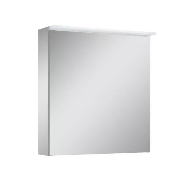 Univerzálna zrkadlová skrinka EXTRA 60 cm s LED a zásuvkou